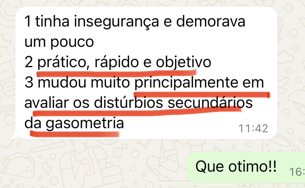 Depoimento de aluna: 'Prático, rápido e objetivo — mudou muito.'